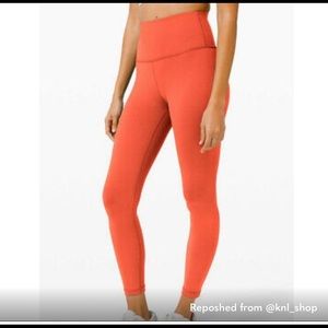 NWOT Lululemon Train Times HR Tight 25" PPYC sz 8